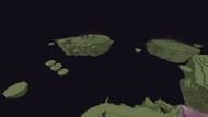 An example of the large gaps between the end islands (Image via Minecraft)